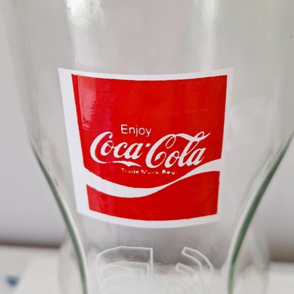 Vintage Coca Cola Glass Pitcher: Collectible Coke Memorabilia jar jug - Picture 3 of 3